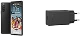 Sony Xperia 10 V (5.000-mAh-Akku, 6,1 Zoll 21:9 Wide OLED, Dreifach-Objektiv, Leicht & Kompakt, 3,5…