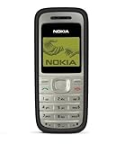 Nokia 1200 Black (Organizer, 3 Spiele) Handy