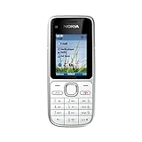 Nokia C2-01 Handy (Ohne Branding, 5,1 cm (2 Zoll), 3,2 Megapixel Kamera) warm silber
