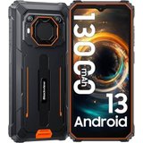 blackview BV6200Pro Orange Rugged Outdoorhandy mit 8 GB RAM und 128 GB Speicher Smartphone (16,66 cm/6,56…