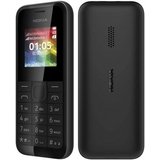 Nokia 105 - Handy - schwarz Smartphone (1,45 Zoll, 4 GB Speicherplatz)