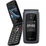 Gigaset GL7 - Seniorenhandy - Klapphandy - titan/silber Smartphone (2,8 Zoll, 4 GB Speicherplatz)